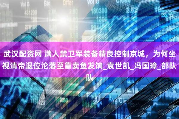 武汉配资网 满人禁卫军装备精良控制京城，为何坐视清帝退位沦落至靠卖鱼发饷_袁世凯_冯国璋_部队